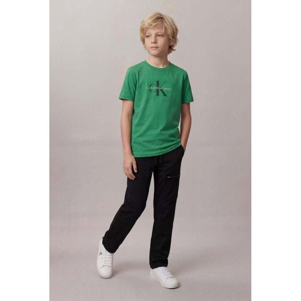 Camiseta Mc Ckj Boy Logo Reissue - Verde