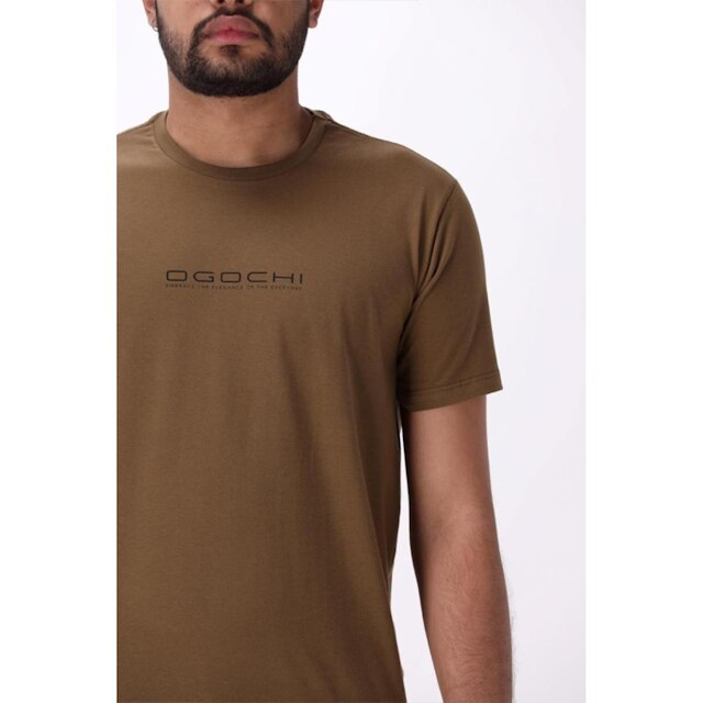 Camiseta Mc Dec Red Slim Concept Marrom 3023
