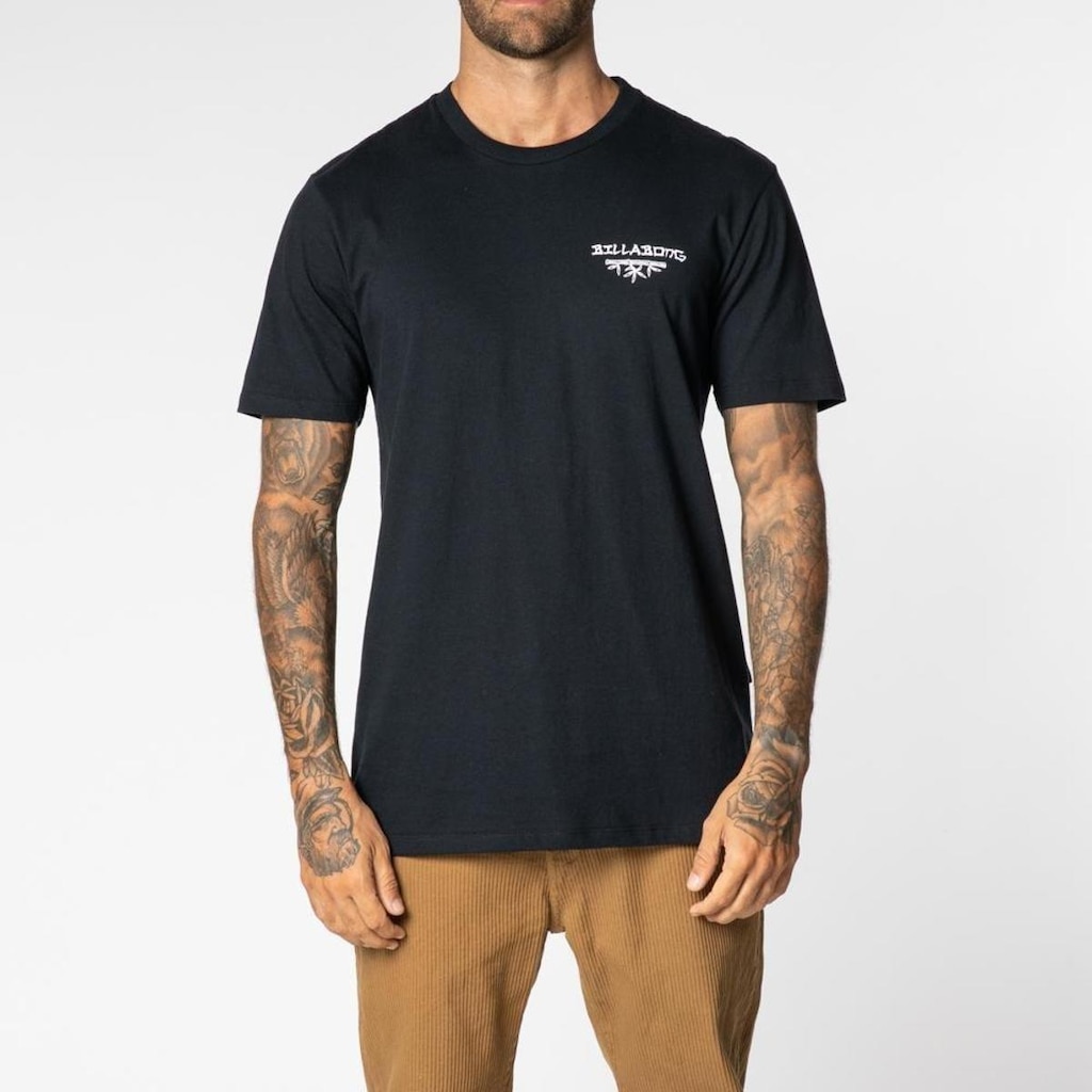 CAMISETA M/C DRAGON - PRETO - GG