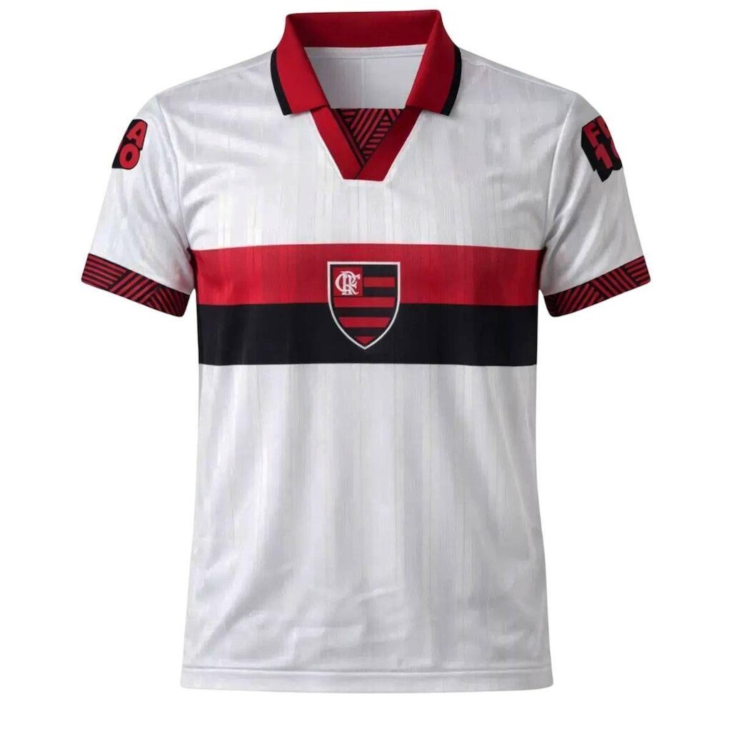 CAMISETA M/C FLAMENGO RETRO 1995 II 8126056-02 - BRANCO/VERMELHO P