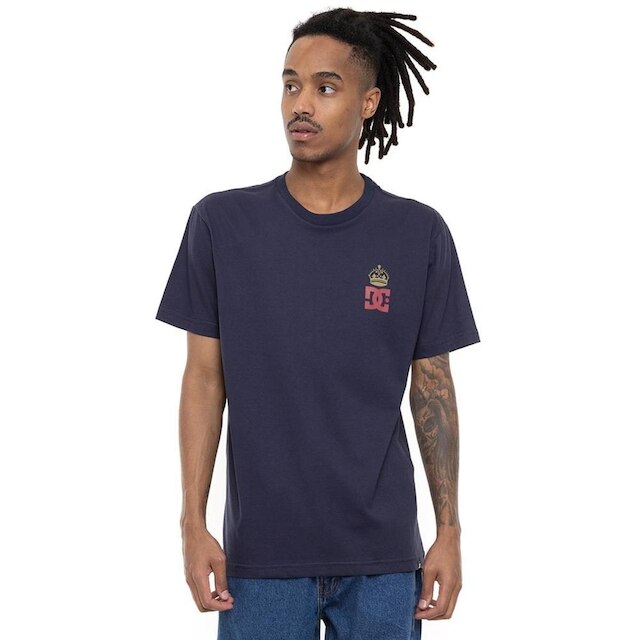CAMISETA M/C HILLS - MARINHO - M