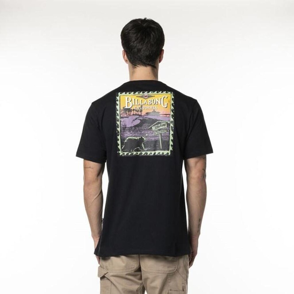 CAMISETA M/C PLACES CALIFORNIA - PRETO - GG
