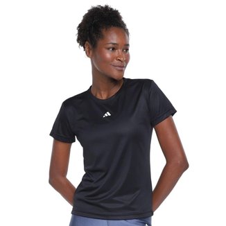 CAMISETA M/C TREINO BASICA JD1380 - PRETO/BRANCO 2GG
