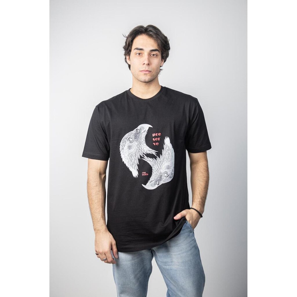 Camiseta Me Gusta Águia Preserve Masculina