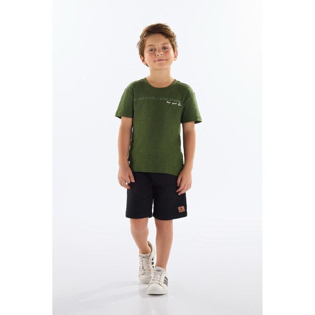 Camiseta Menino em Meia Malha Flamê Quimby
