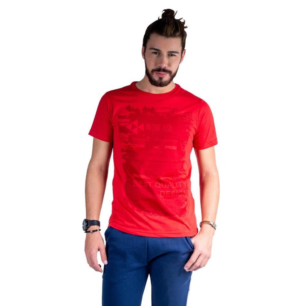 Camiseta Mister Fish Estampado Best Quality