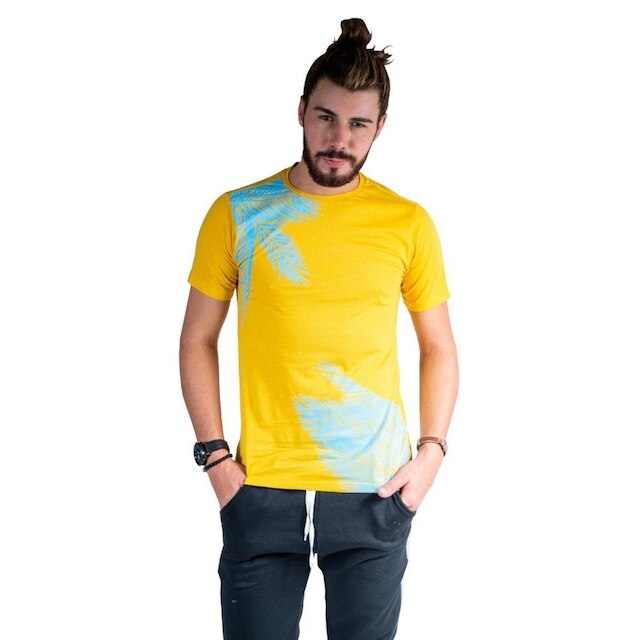 Camiseta Mister Fish Estampado Palmeiras Masculina