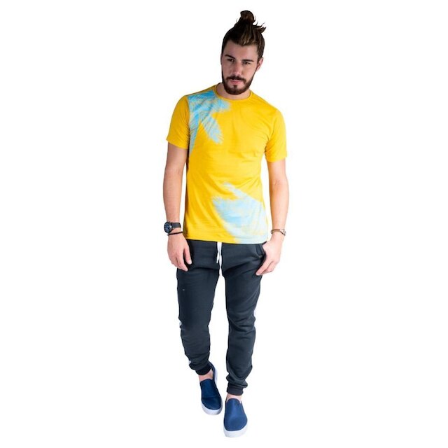 Camiseta Mister Fish Estampado Palmeiras Masculina
