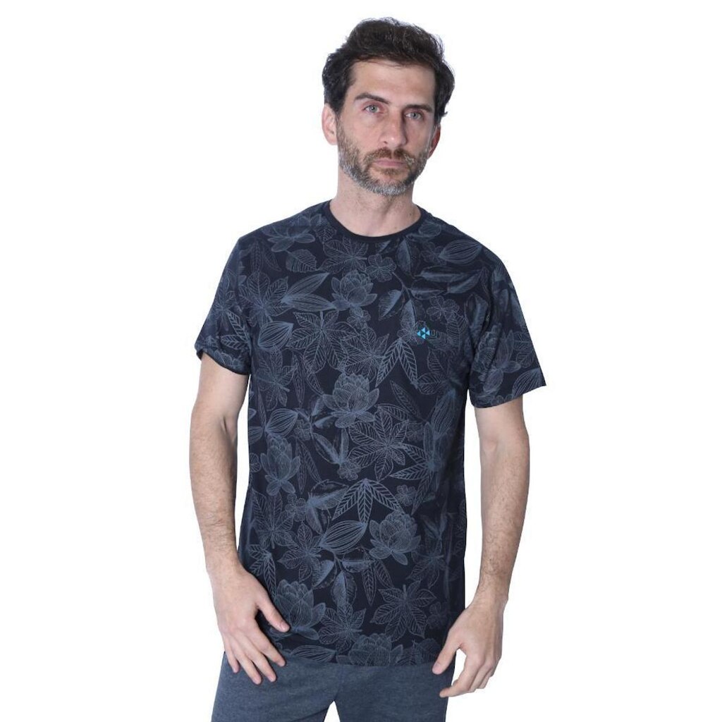 Camiseta Mister Fish Full Print Floral