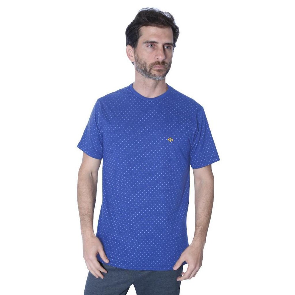 Camiseta Mister Fish Full Print Poá