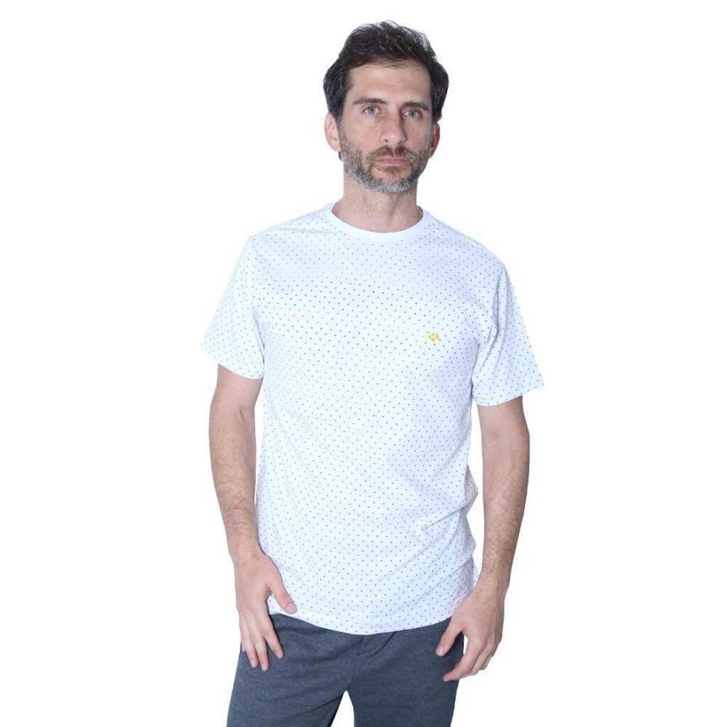 Camiseta Mister Fish Full Print Poá