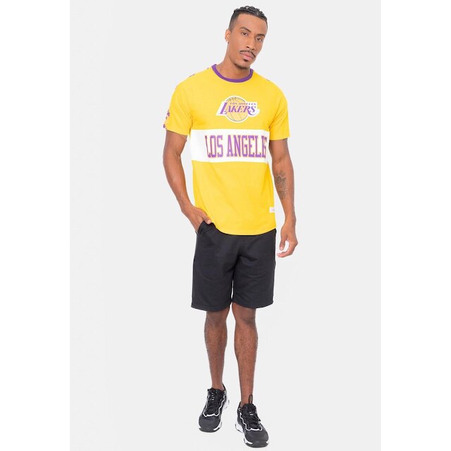 Camiseta Mitchell & Ness Especial Los Angeles Lakers Masculino