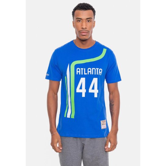 Camiseta Mitchell & Ness Name And Number Pistol Masculino
