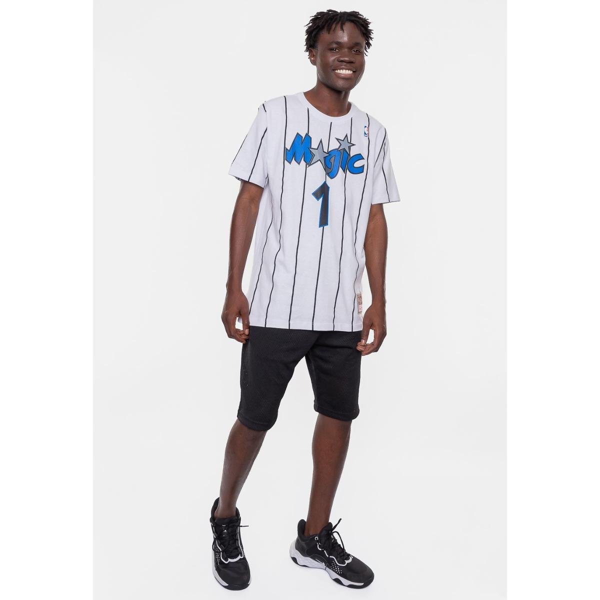Camiseta Mitchell & Ness Orlando Magic Hardaway Masculino | Zattini