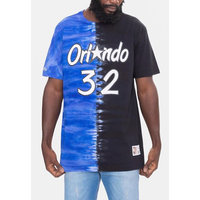Camiseta Mitchell & Ness Tie Dye Orlando Magic Shaquille Oneal Masculino