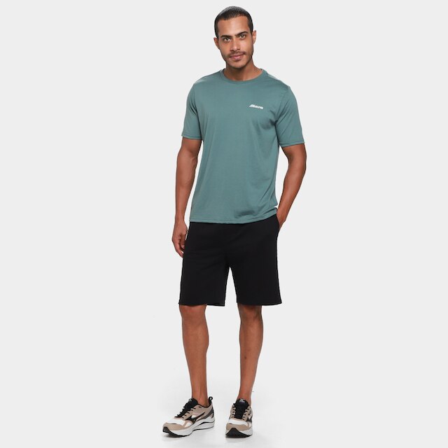 Camiseta Mizuno Basic Logo Masculina