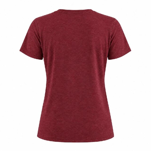 Camiseta Mizuno Lifestyle Logo Feminina - Bordo