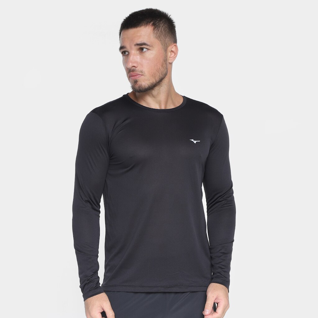 Camiseta Mizuno Nirvana Manga Longa Masculina