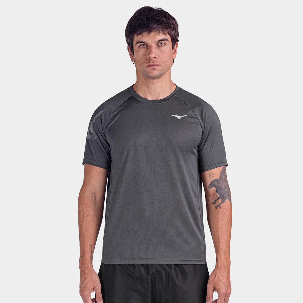 Camiseta Mizuno Run Easy 6 Masculina