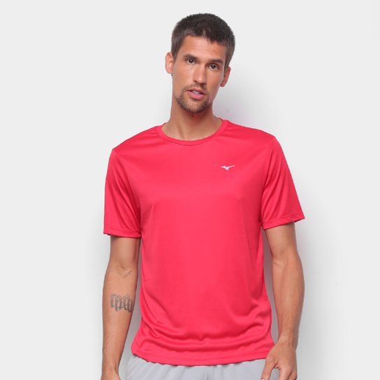 Camiseta Mizuno Spark 2 Masculina - Vermelho Escuro