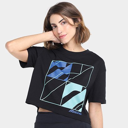 Camiseta Mizuno Street Logo Feminina - Feminino