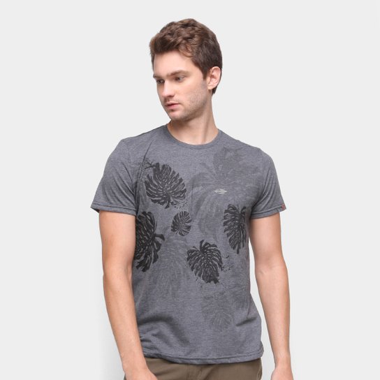 Camiseta Mormaii Leaf Masculina - Preto