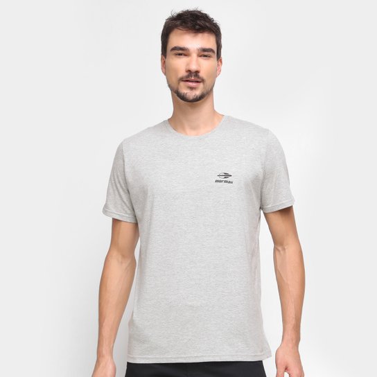 Camiseta Mormaii Logo Masculina - Cinza+Bege