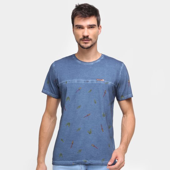 Camiseta Mormaii Nature Masculina - Azul