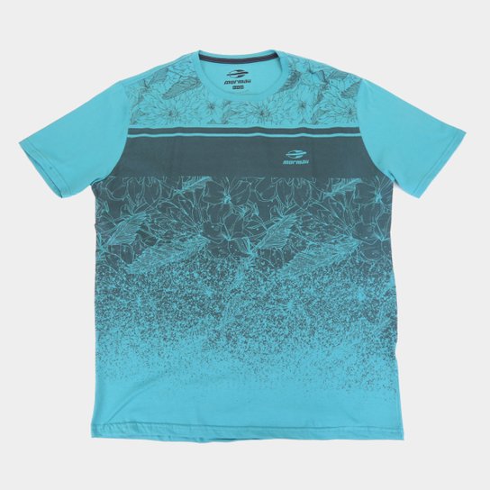 Camiseta Mormaii Nature Plus Size Masculina - Cinza