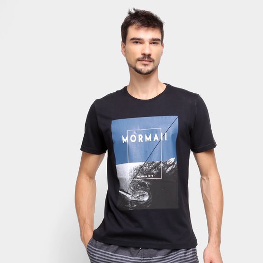 Camiseta Mormaii Wave Masculina - Preto