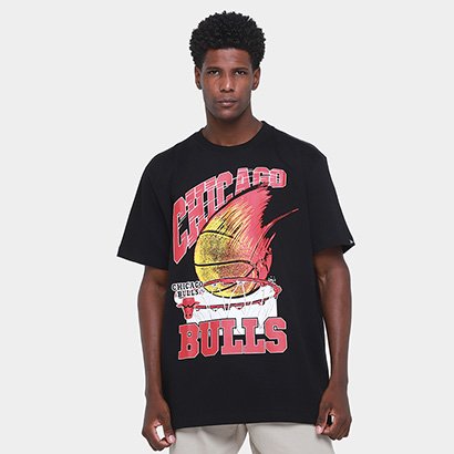 Camiseta NBA Chicago Bulss Core New Era NBI25TSH040 Masculina - Masculino
