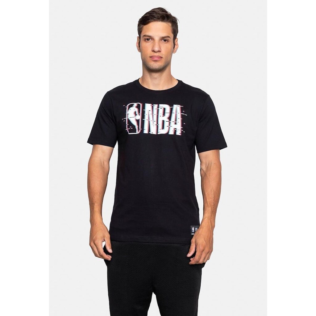 Camiseta NBA Glitch Logoman Masculino