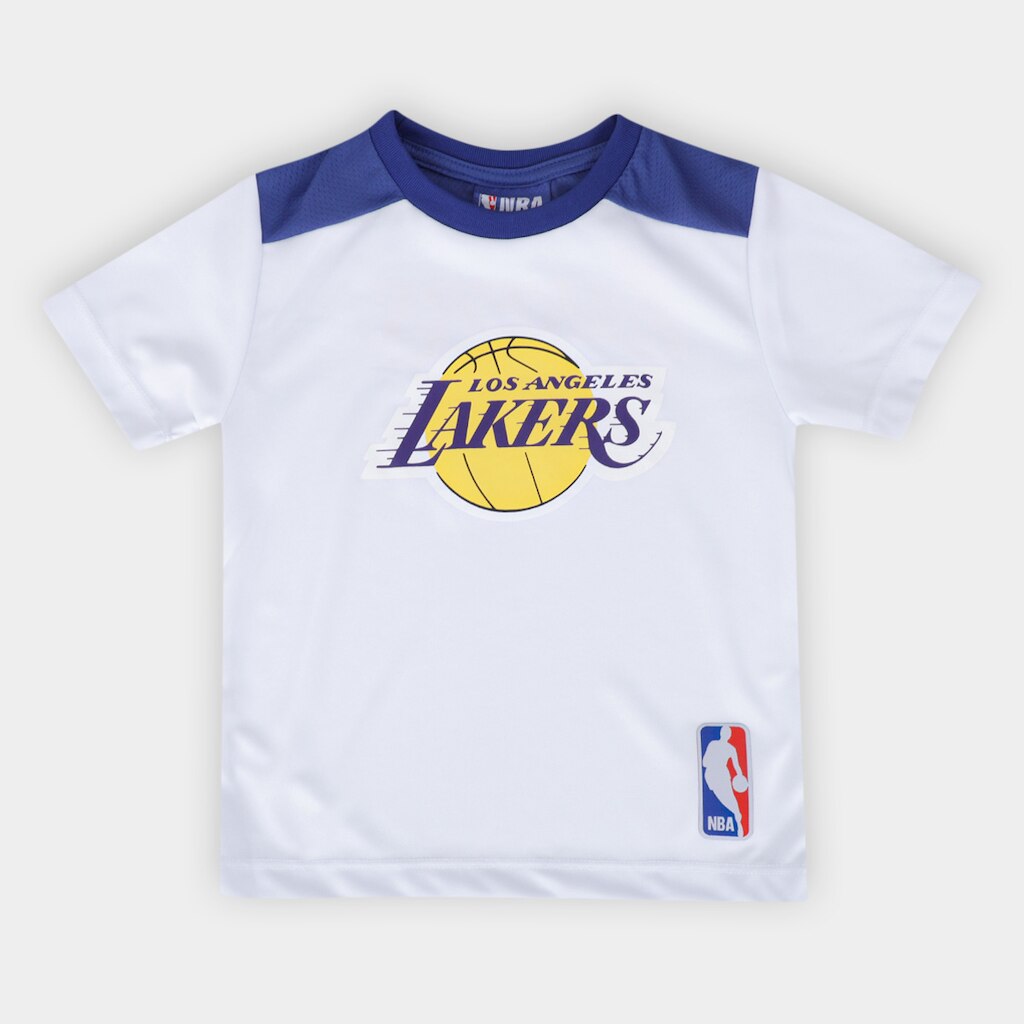 Camiseta NBA Infantil Los Angeles Lakers Braziline