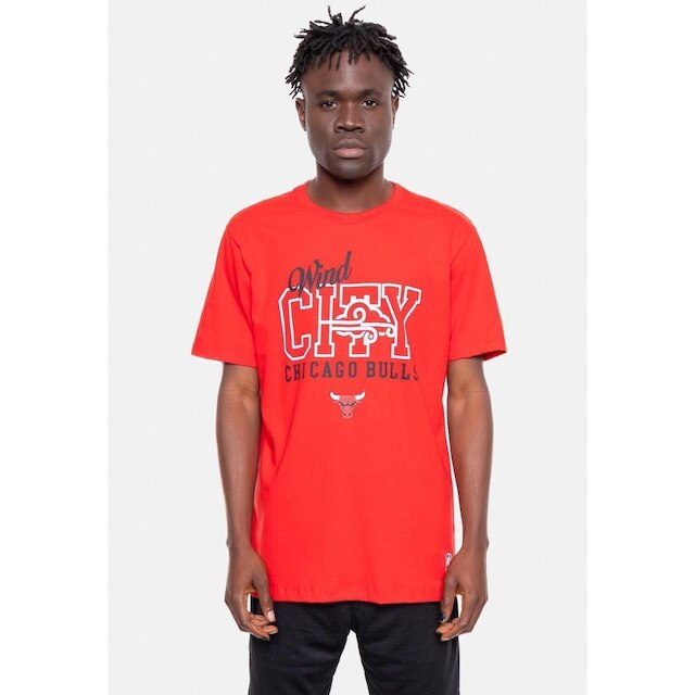 Camiseta NBA Postcard Chicago Bulls Masculino