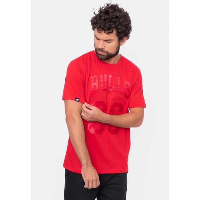 Camiseta NBA Year Applique Chicago Bulls Masculino