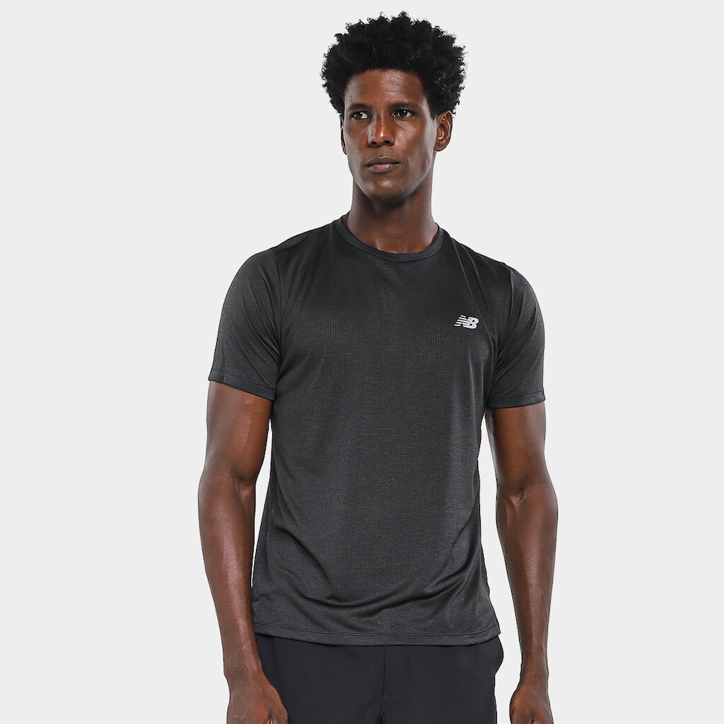 Camiseta New Balance Atlhetics Run Masculina