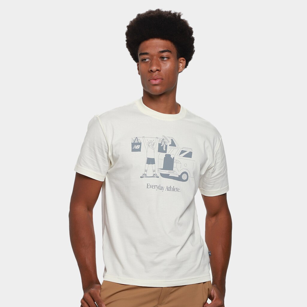 Camiseta New Balance Everyday Athlete Grocery Lifter Masculina