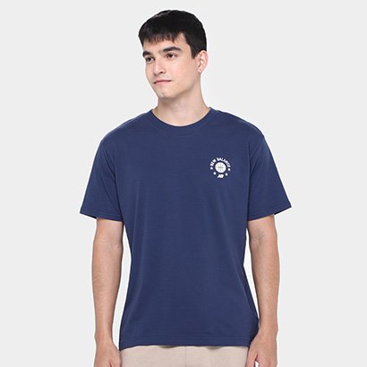 Camiseta New Balance Hoops Masculina - Masculino