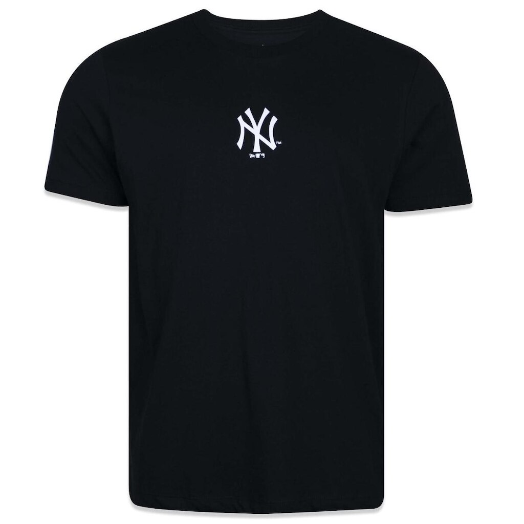 CAMISETA NEW ERA MANGA CURTA NEW YORK YANKEES LOGO FRONTAL