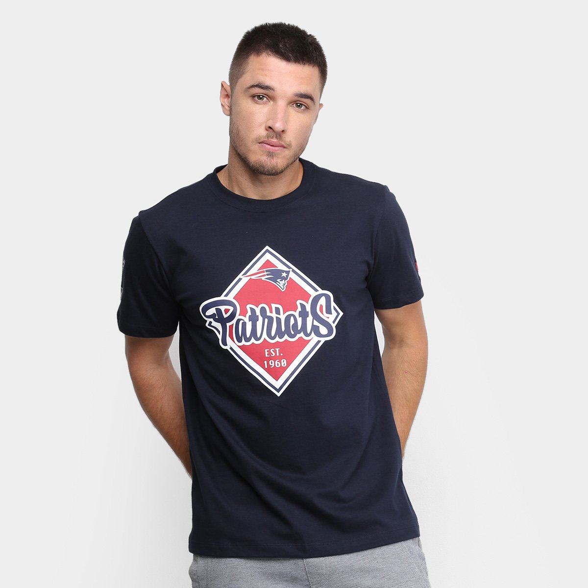camisa patriots new era