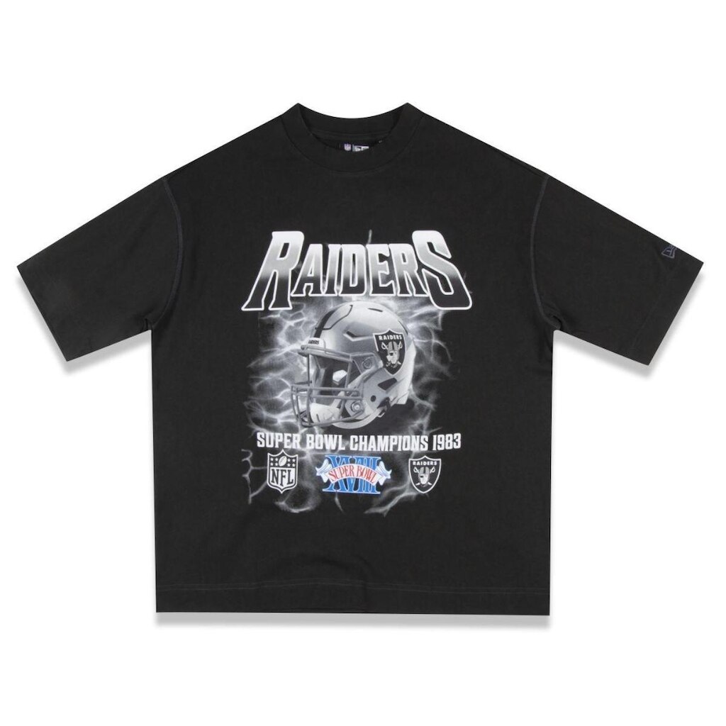 CAMISETA NEW ERA REGULAR LAS VEGAS RAIDERS NFL CINZA