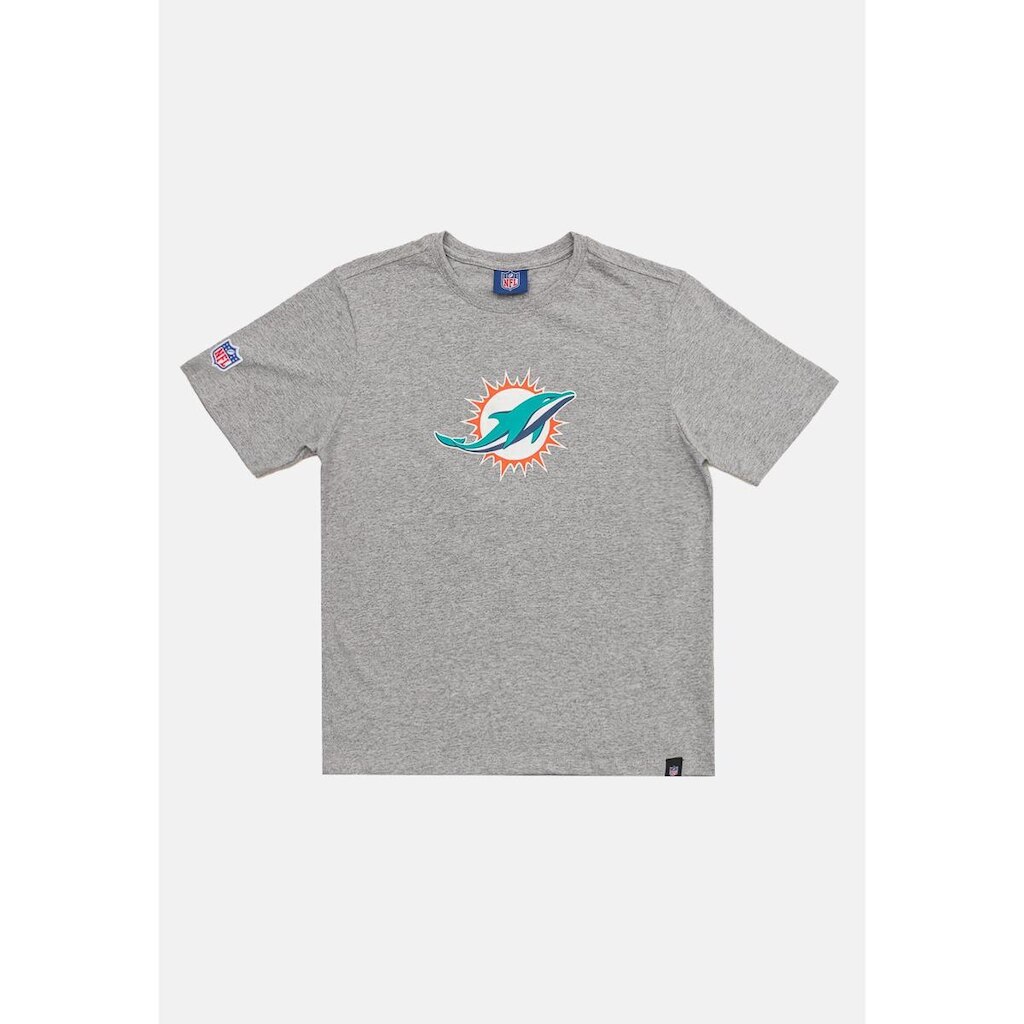 Camiseta NFL Juvenil Miami Dolphins Logo Masculino