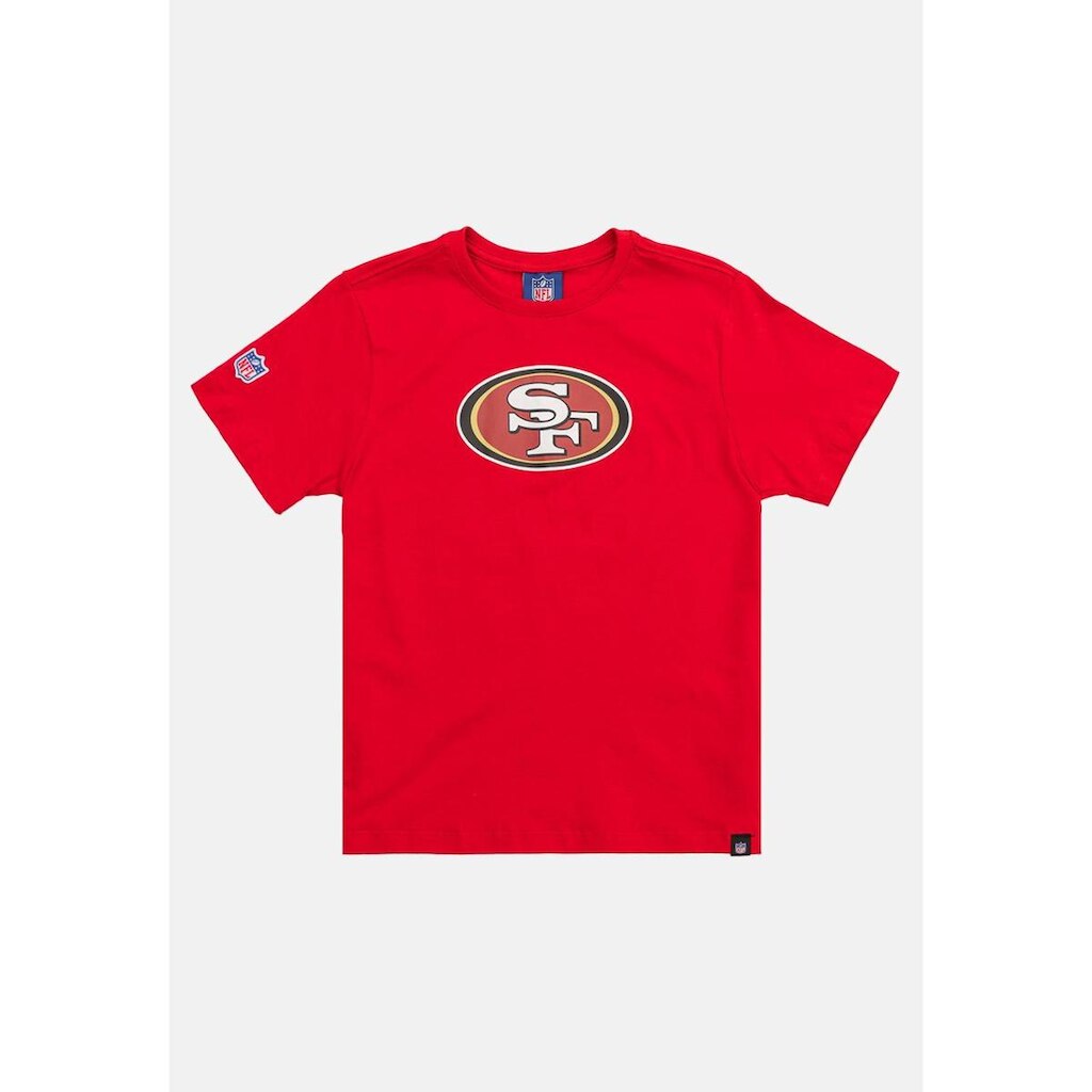 Camiseta NFL Juvenil San Francisco 49ers Logo Masculino