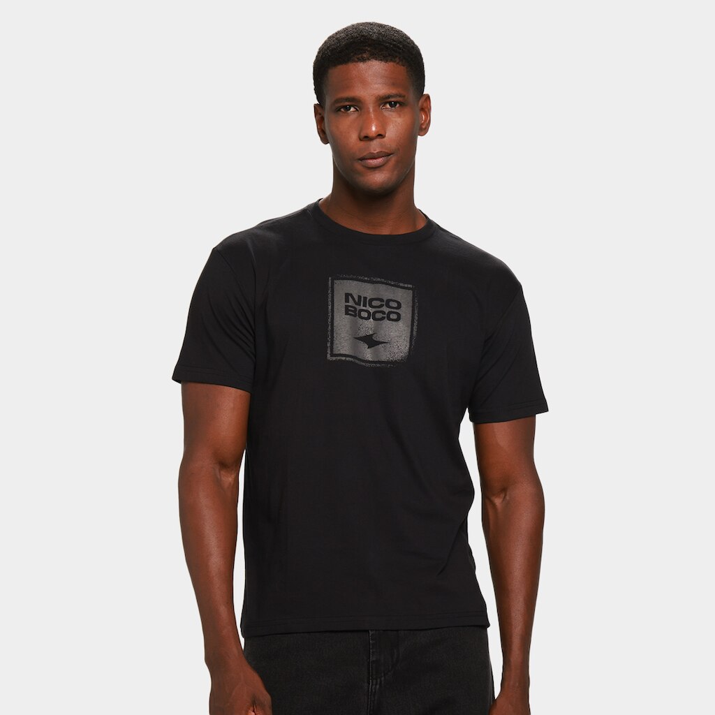 Camiseta Nicoboco Básica Spray Masculina