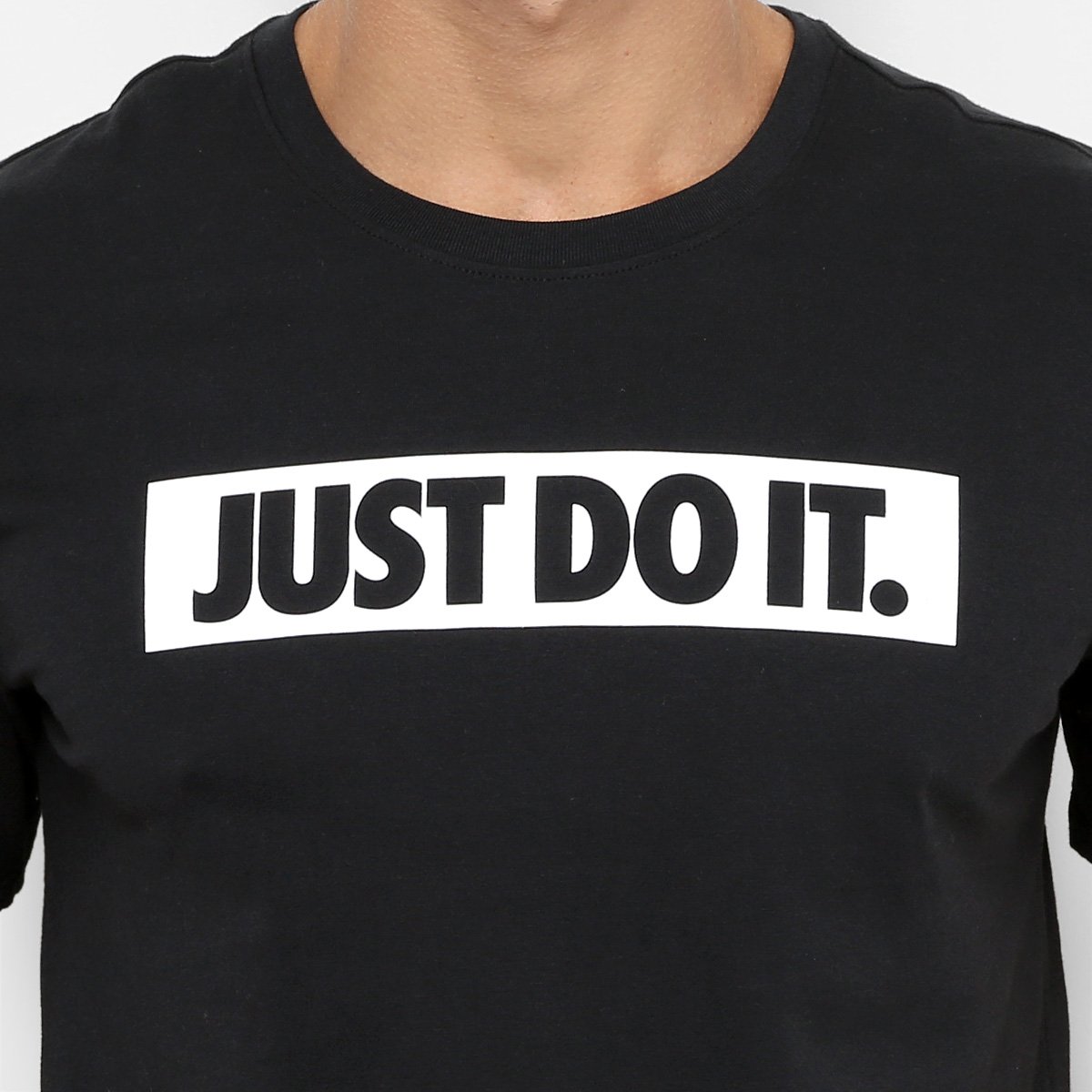 camiseta nike preta just do it masculina