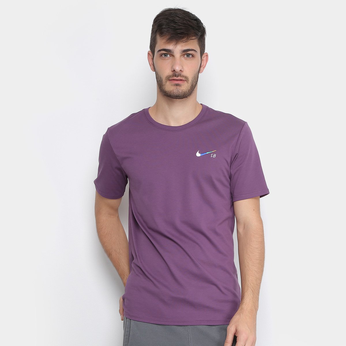 blusa nike roxa
