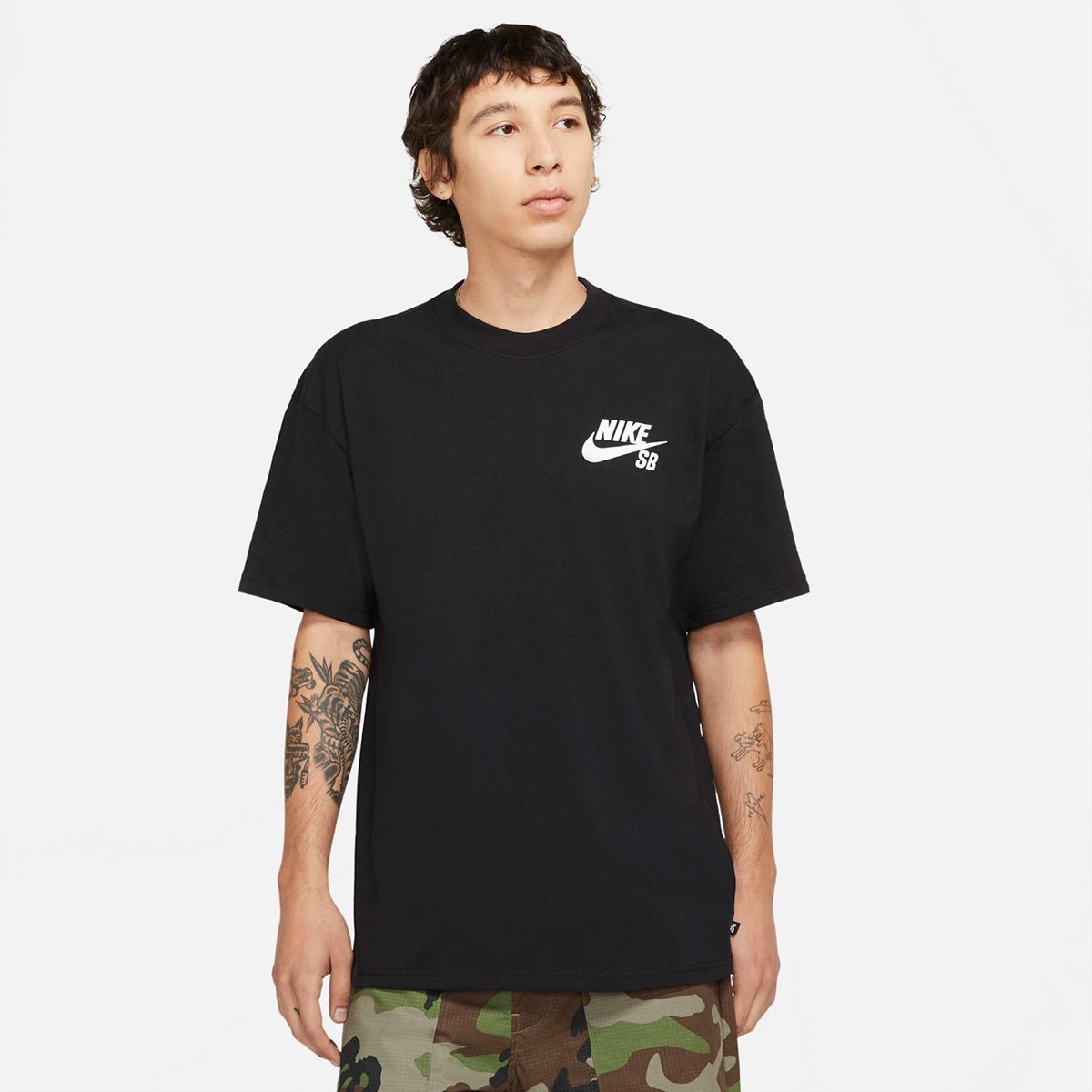 Camiseta Nike Sb Logo Masculina - Preto+Branco é ruim? Camiseta Nike Sb Logo Masculina - Preto+Branco é boa?
