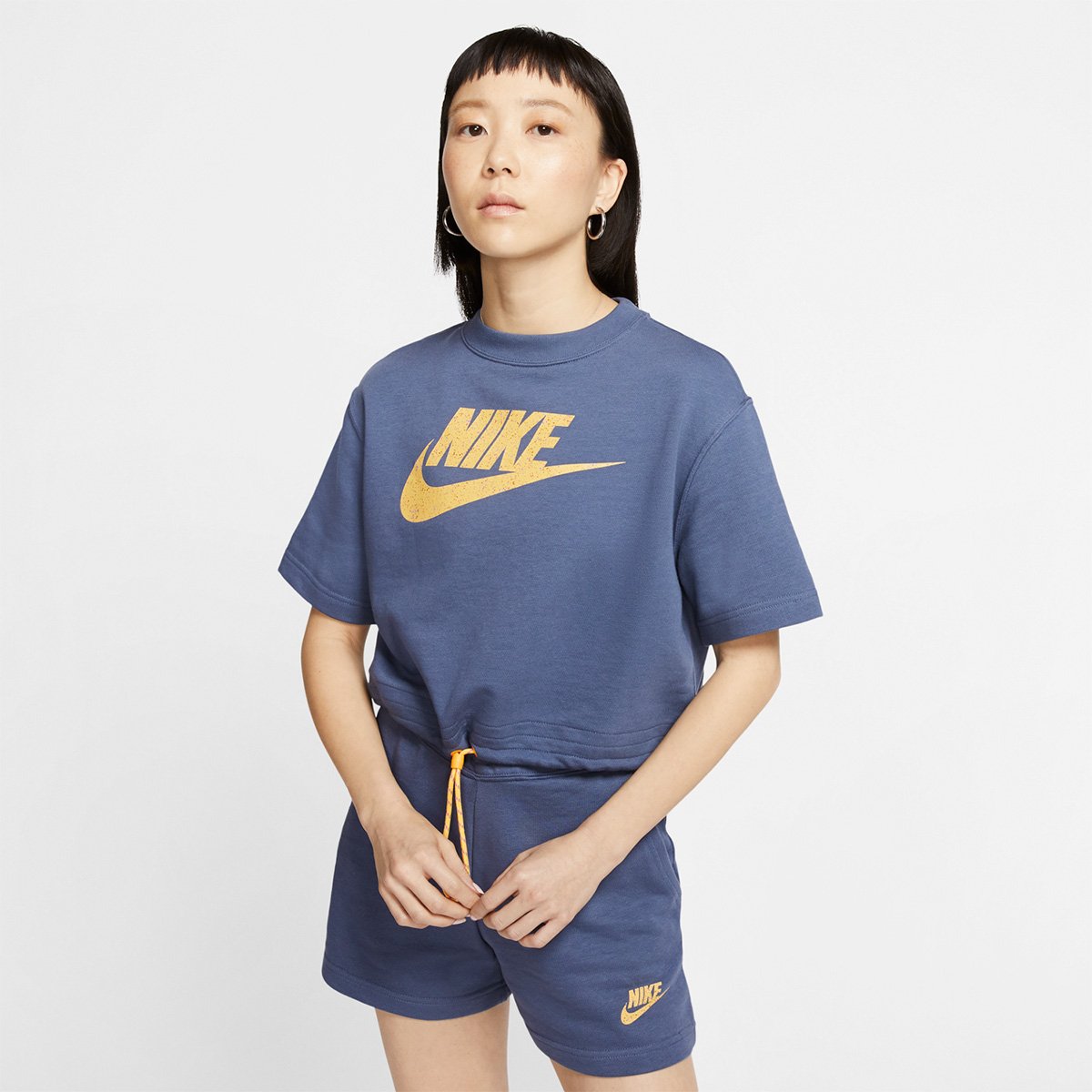 shorts nike sportswear icon clash feminino