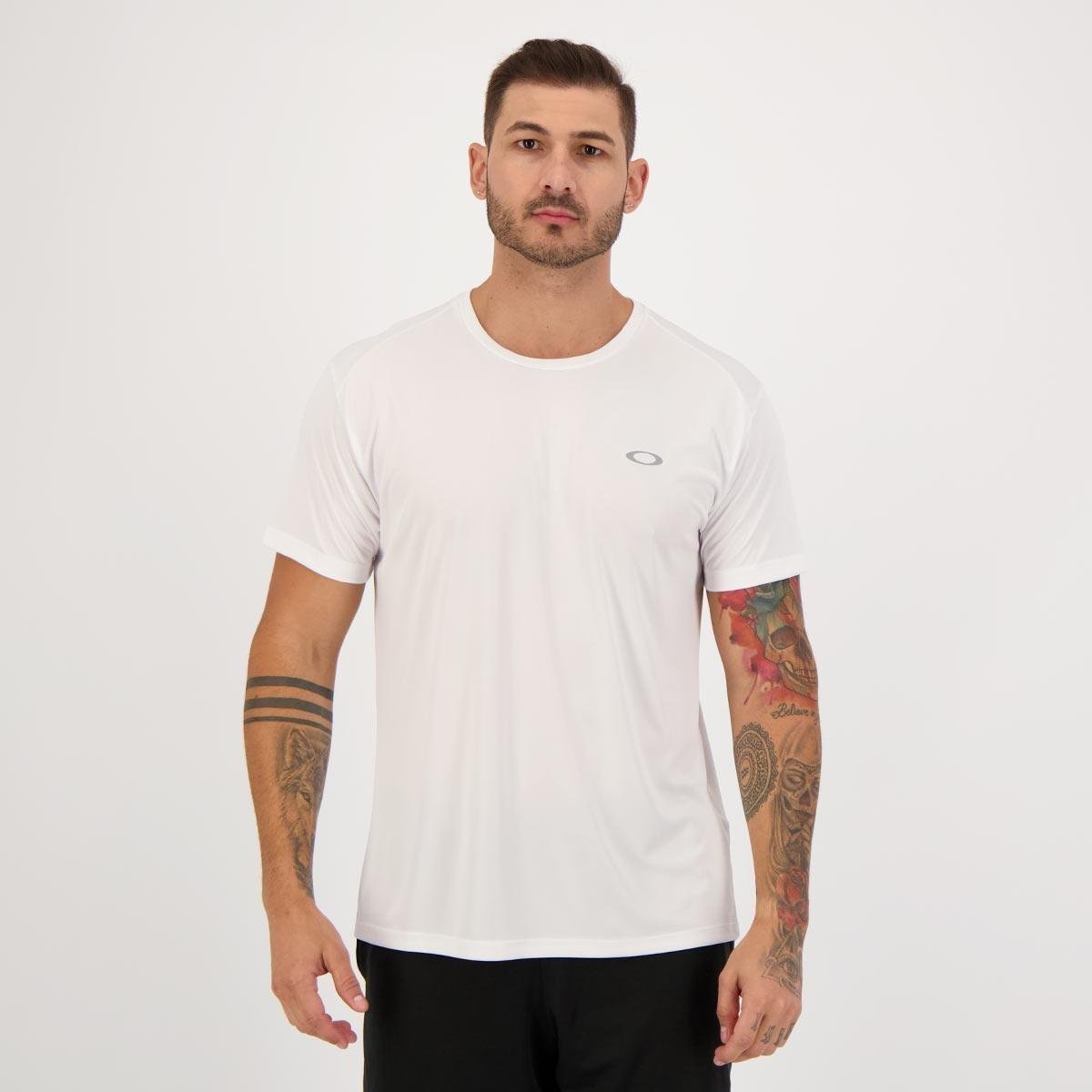 Camiseta Oakley Daily Sport III Branca Menor preço em Camiseta Oakley Daily Sport III Branca