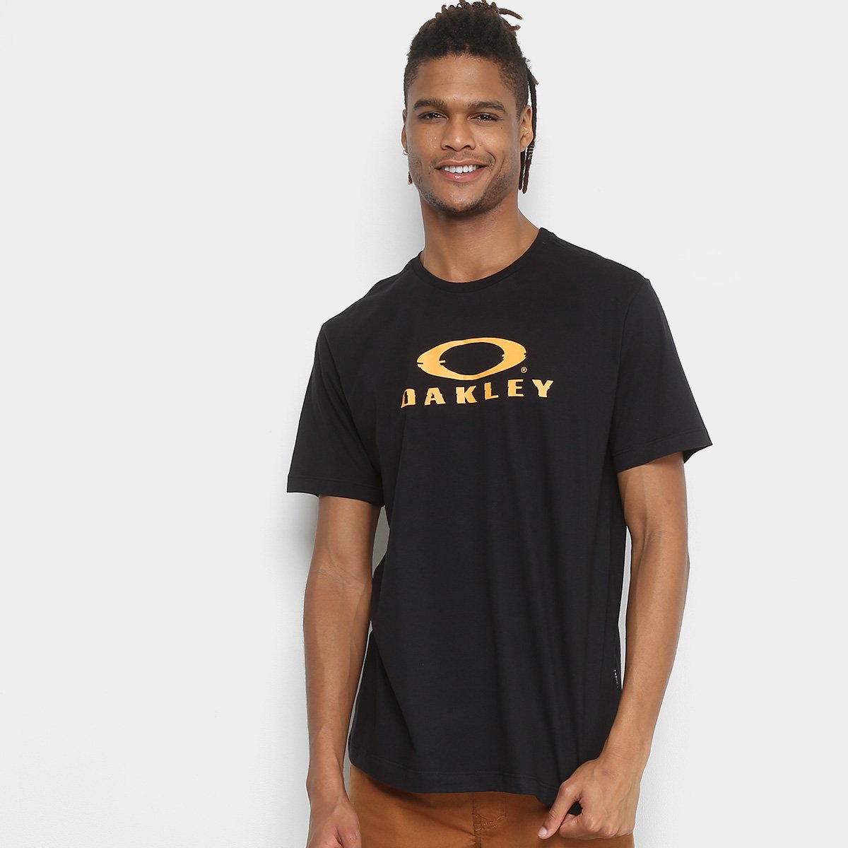 Camiseta Oakley Glitch Branded Masculina - Preto é ruim? Camiseta Oakley Glitch Branded Masculina - Preto é boa?
